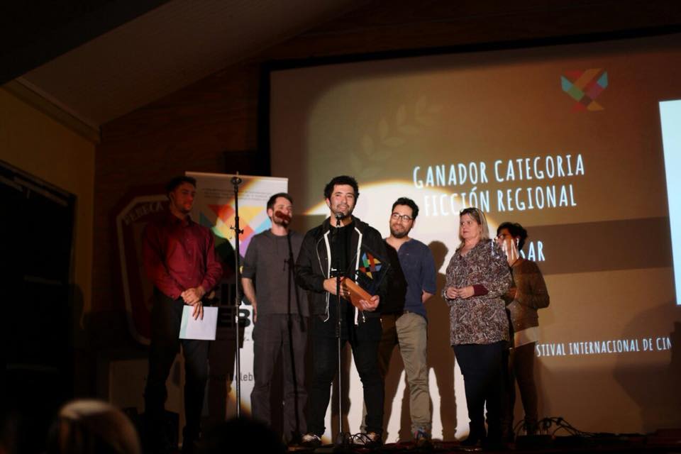 Ignacio Ruiz premiado en Cine Lebu