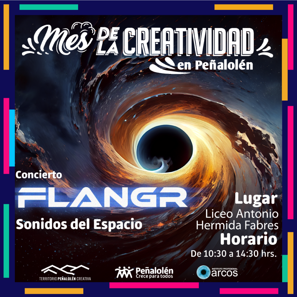 Concierto Flangr, en el Mes de la Creatividad, se realizará en Liceo Antonio Hermida Fabres.