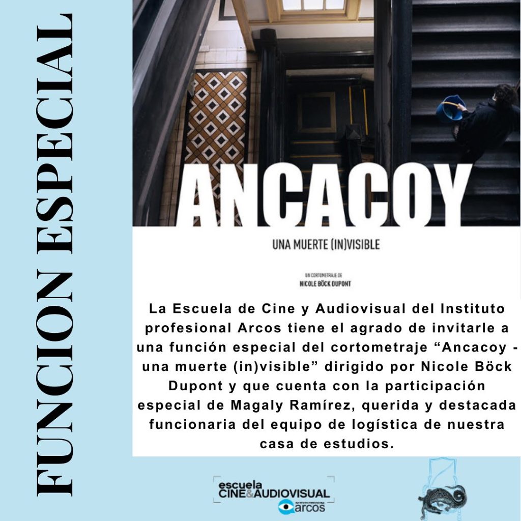 Función especial de "Ancacoy - una muerte (in)visible" en el Día de la Escuela de Cine y Audiovisual en ARCOS 2023