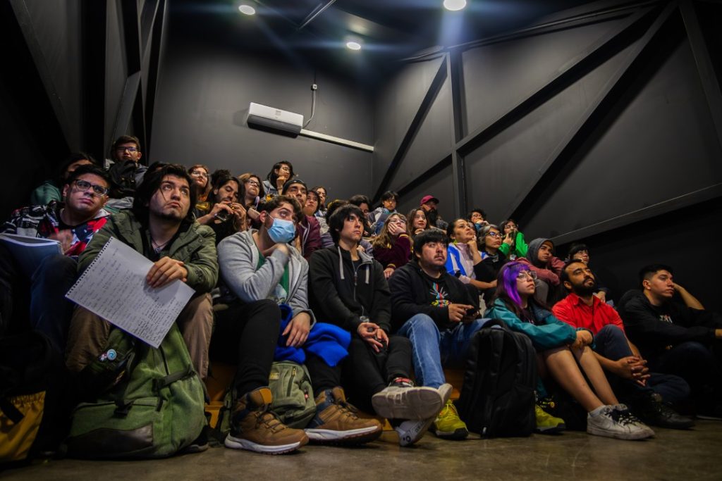 Estudiantes de Animación 3D de la Escuela de Diseño y Multimedia de I.P. ARCOS, en el Festival Cuadro a Cuadro