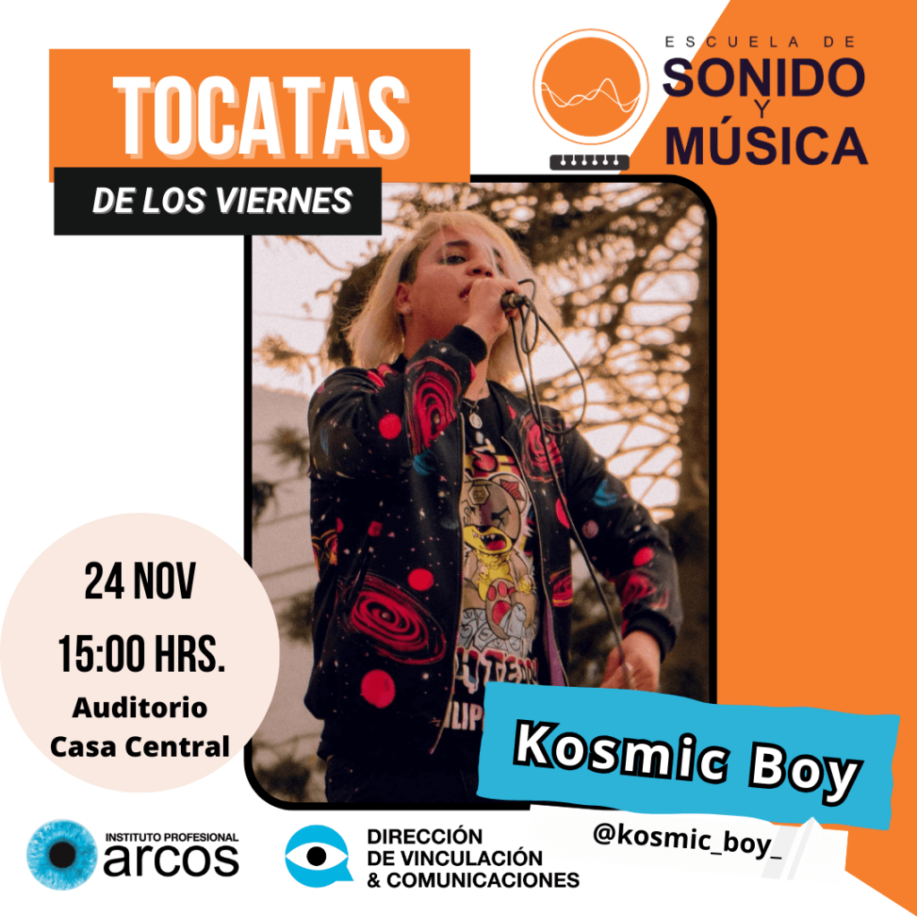 Kosmic Boy en la Tocata de los viernes