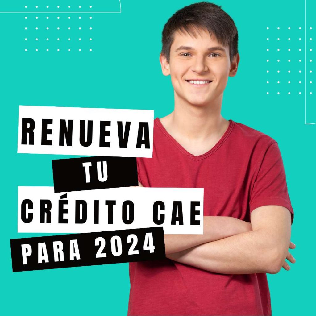 YA SE PUEDE RENOVAR CAE PARA FINANCIAMIENTO 2024 Instituto