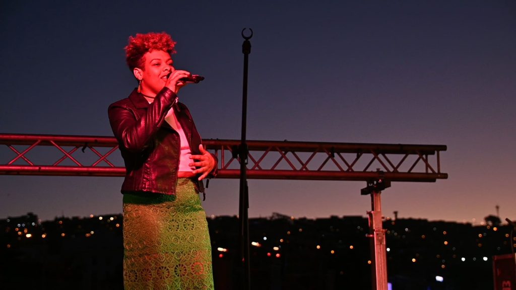 Ofelia Haydé se presenta en el Micrófono Abierto de I.P. ARCOS en Festival Rockódormo 2023