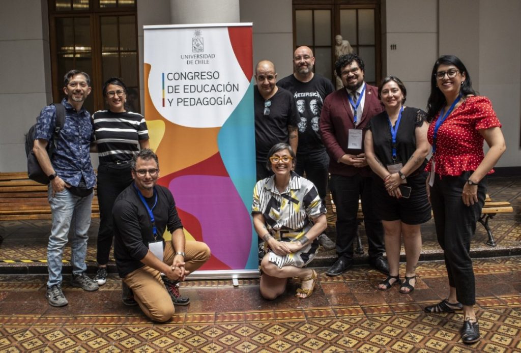 Equipo de CIDOC ARCOS en el primer Congreso de Educación y Pedagogía de la Universidad de Chile