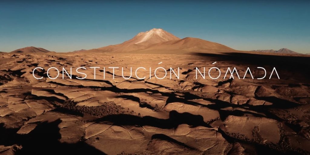 Constitución Nómada, producción realizada por Leandro Muñoz fundador de La Nube Cinema
