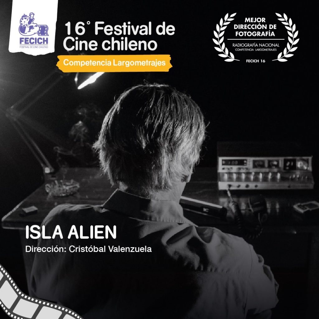 Isla Alien ganador Mejor dirección de fotografía en festival FECICH