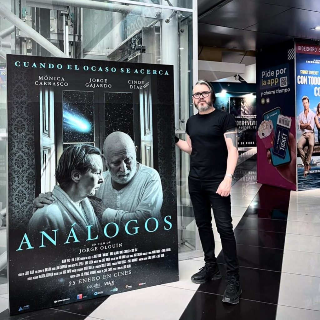 Jorge Olguín director de Análogos que se estrena el jueves 25 de enero