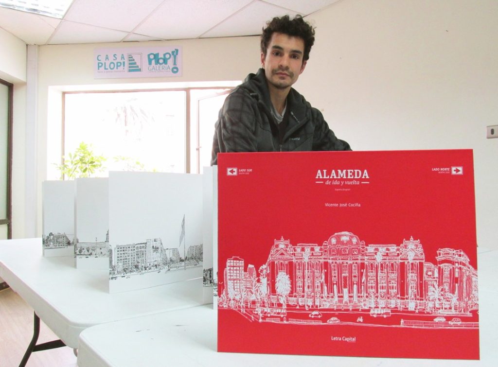 Vicente Cociña, docente de la Escuela de Diseño y Multimedia en Feria CH.ACO 2024