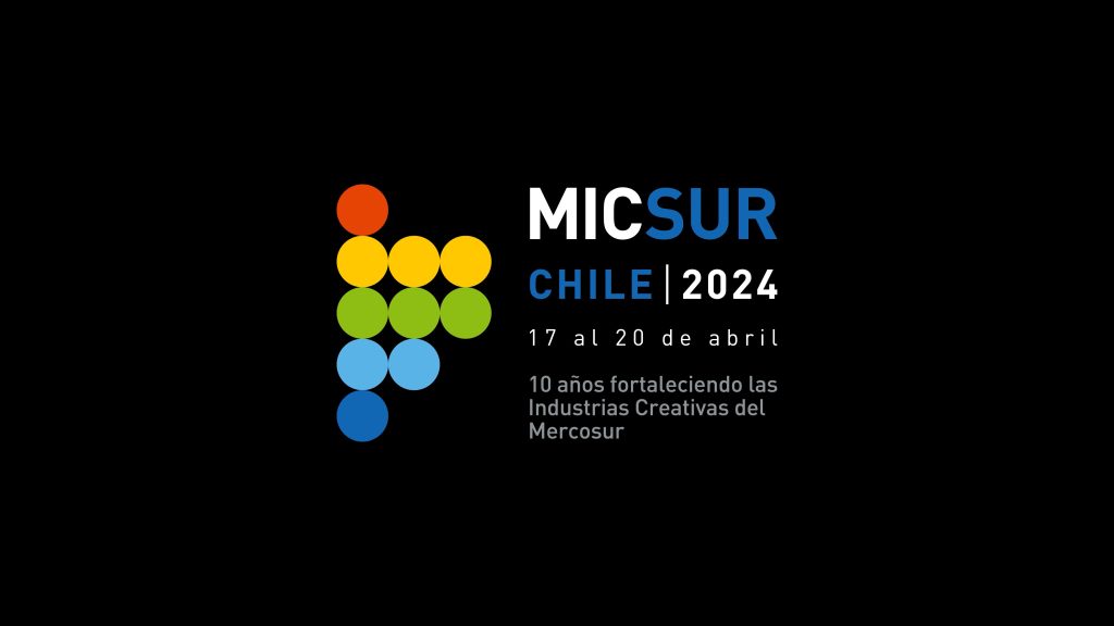 Cortina de entrada de MICSUR 2024, donde ARCOS es colaborador