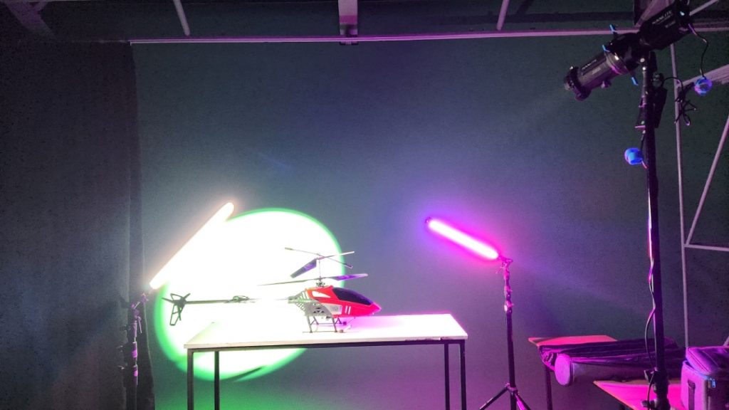 Nuevo sistema de Iluminación de la Escuela de Cine y Audiovisual.