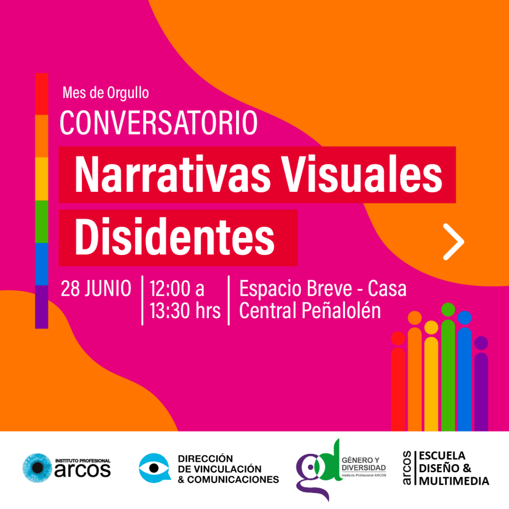 Conversatorio sobre Narrativas Visuales Disidentes, Departamento de Género y Diversidad ARCOS.