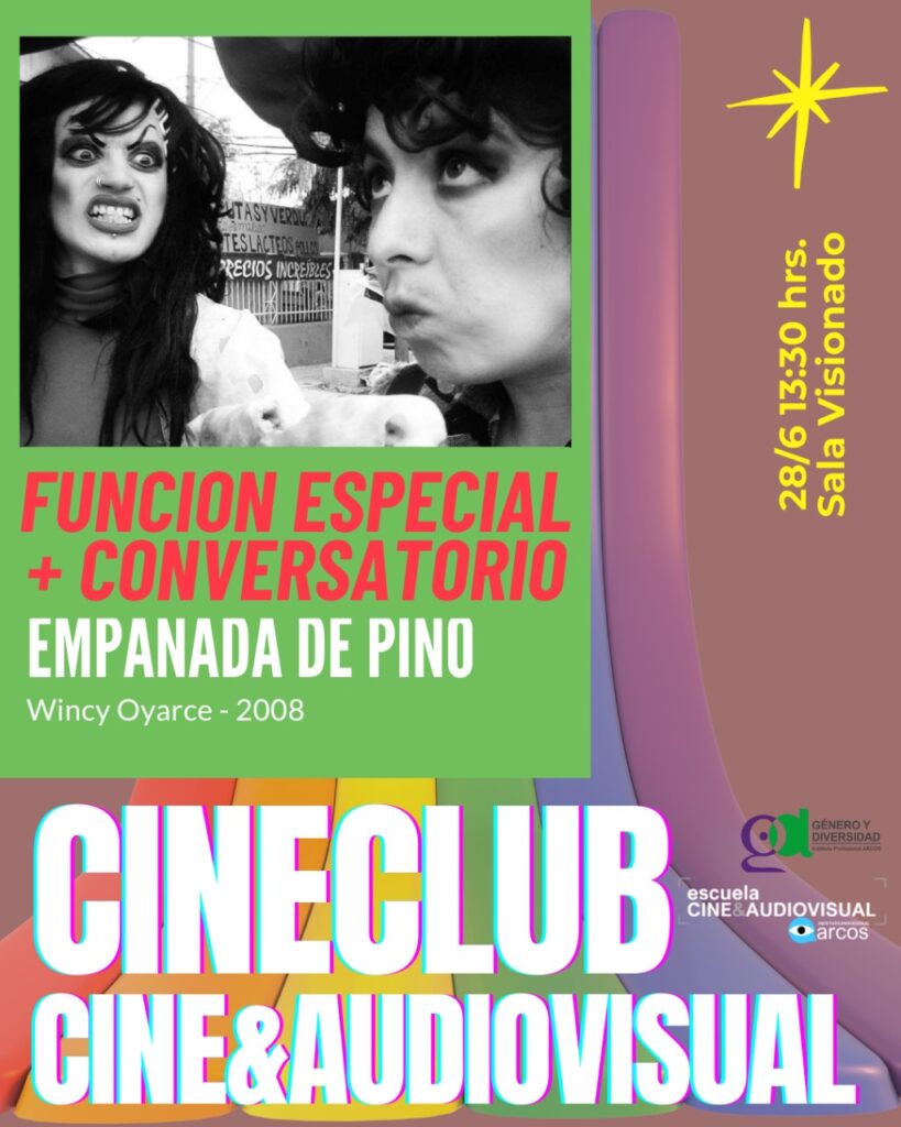 Empanada de Pino, de Wincy Oyarce, se presenta en cine club de ARCOS junto a un oonversatorio