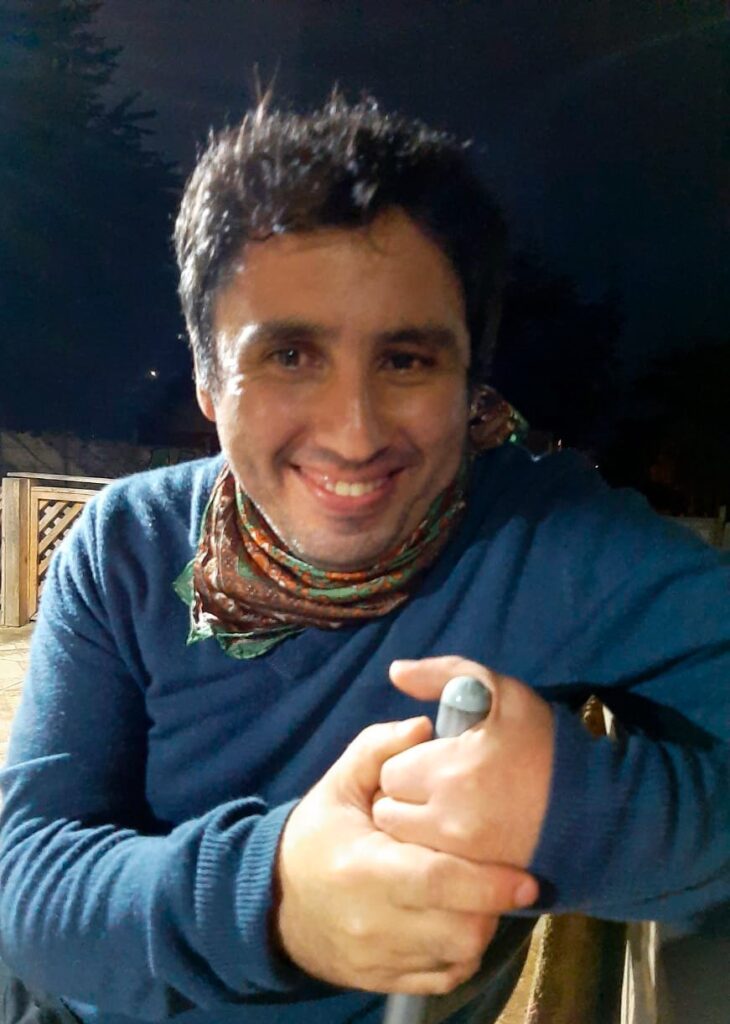 Jorge Gómez, titulado de ARCOS y expositor de "Memorias Circulares".