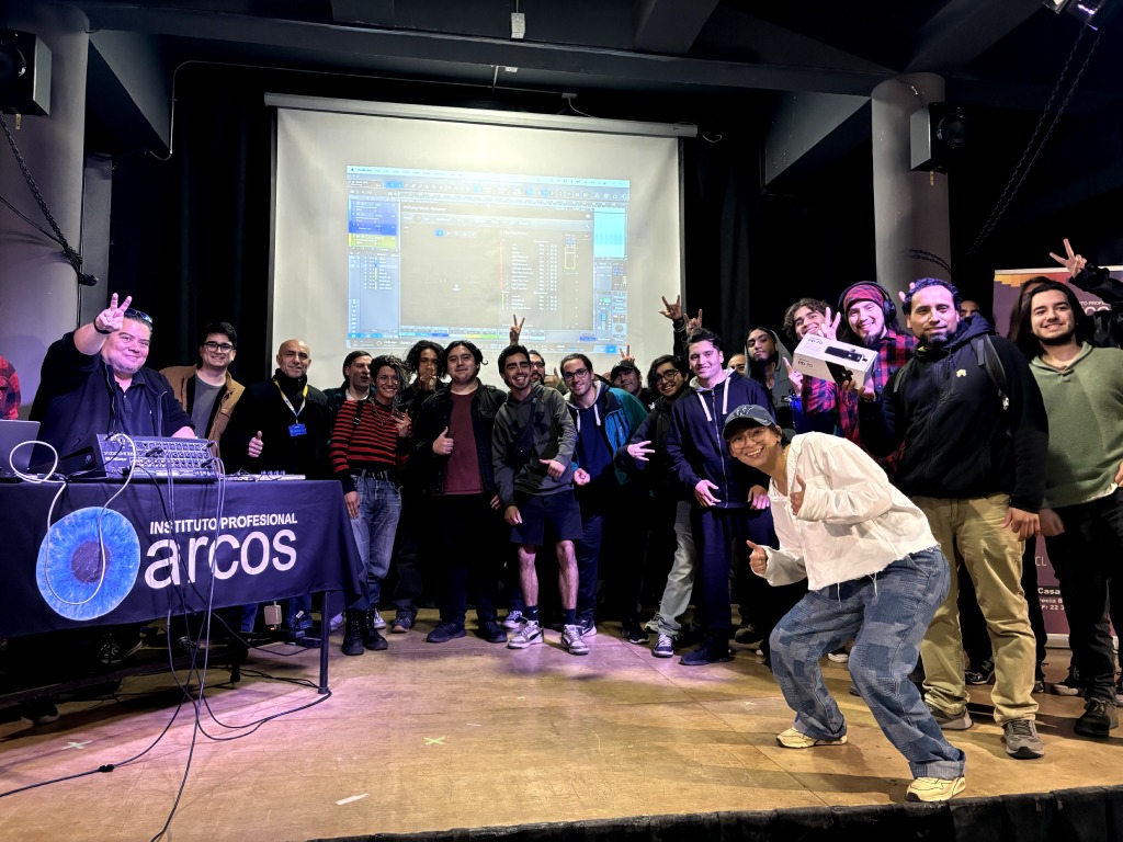 Asistentes a las charlas de la Escuela de Sonido y Música