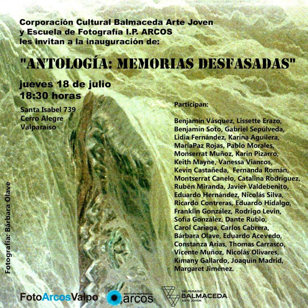 INAUGURACIÓN ESCUELA DE FOTOGRAFÍA ARCOS EN BALMACEDA ARTE JOVEN VALPARAÍSO