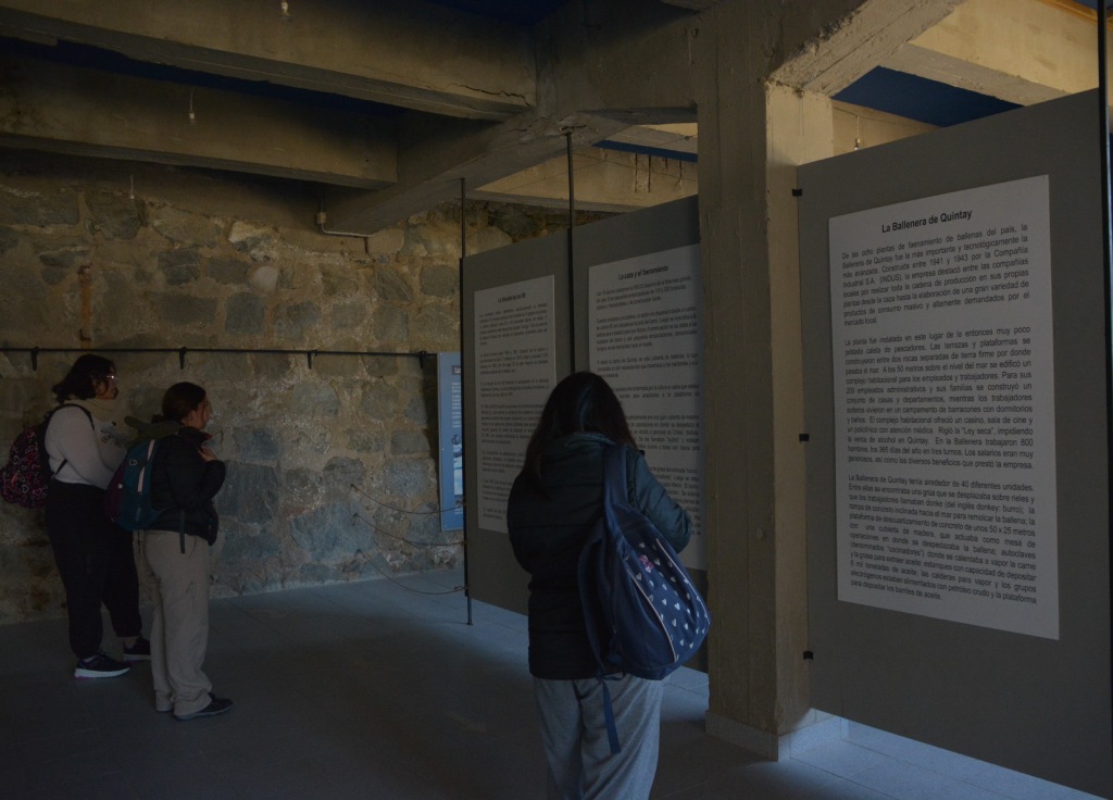 Estudiantes de Turismo Sustentable en ARCOS en Quintay