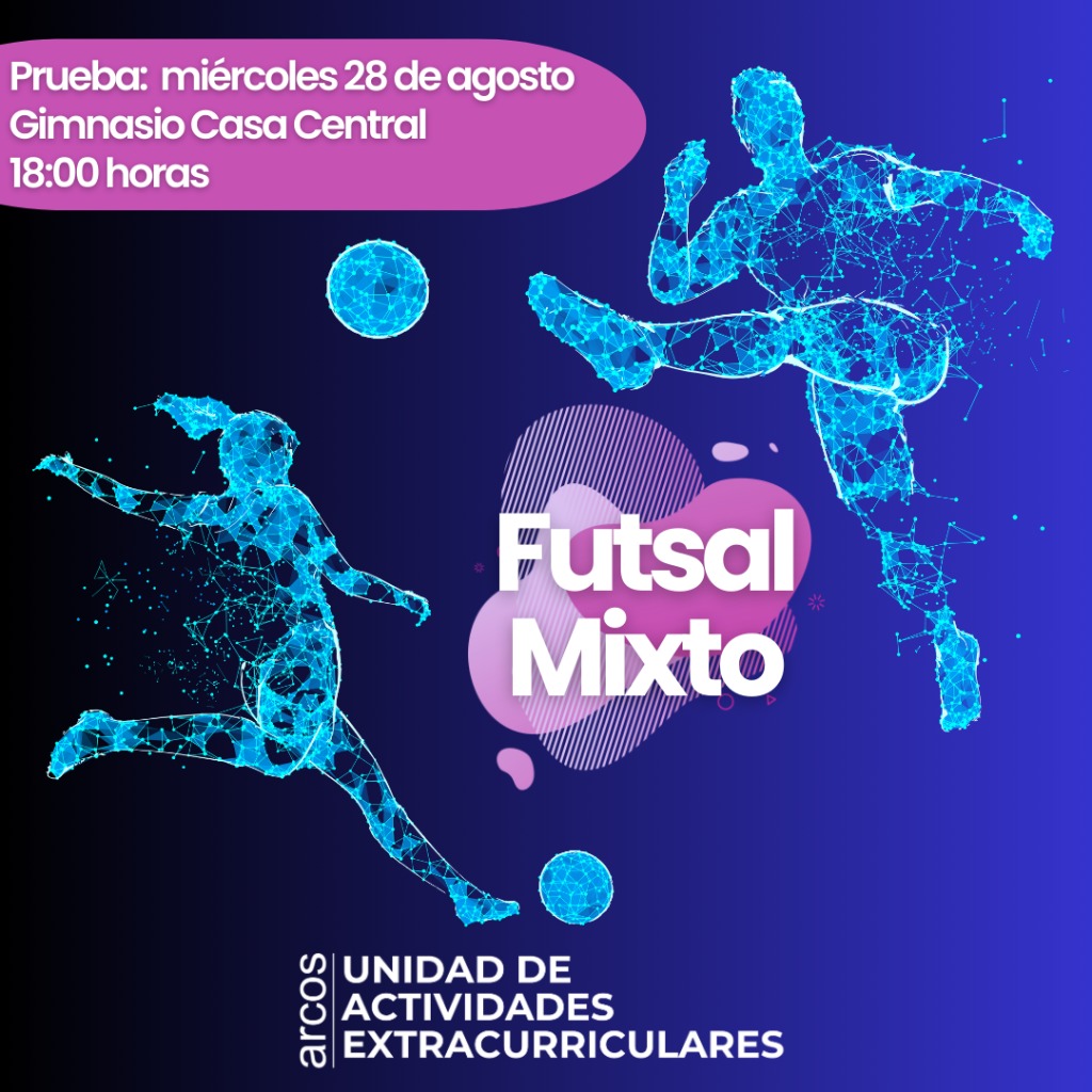 Afiche convocatoria selección de Futsal mixto de ARCOS