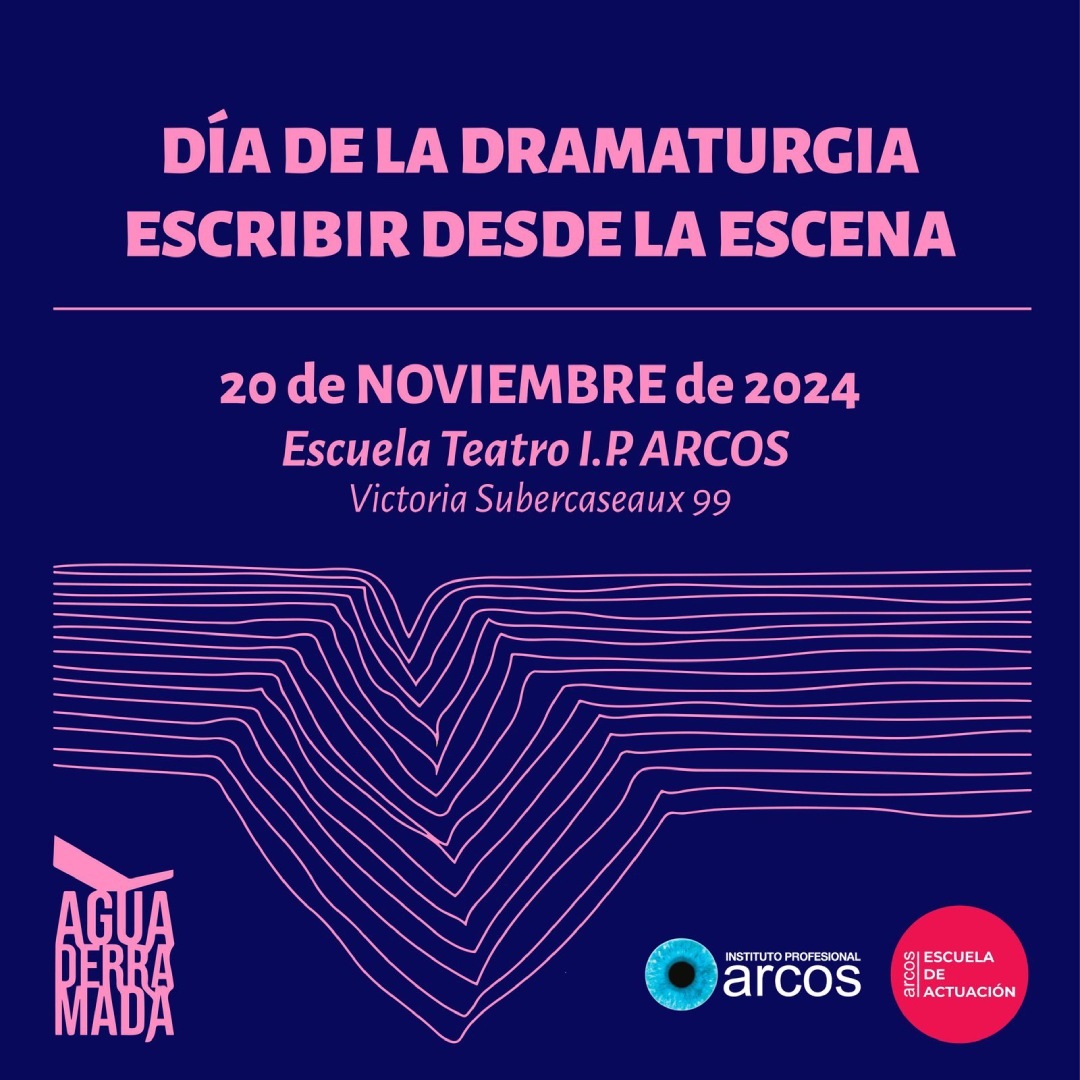 Afiche Día de la Dramaturgia en ARCOS
