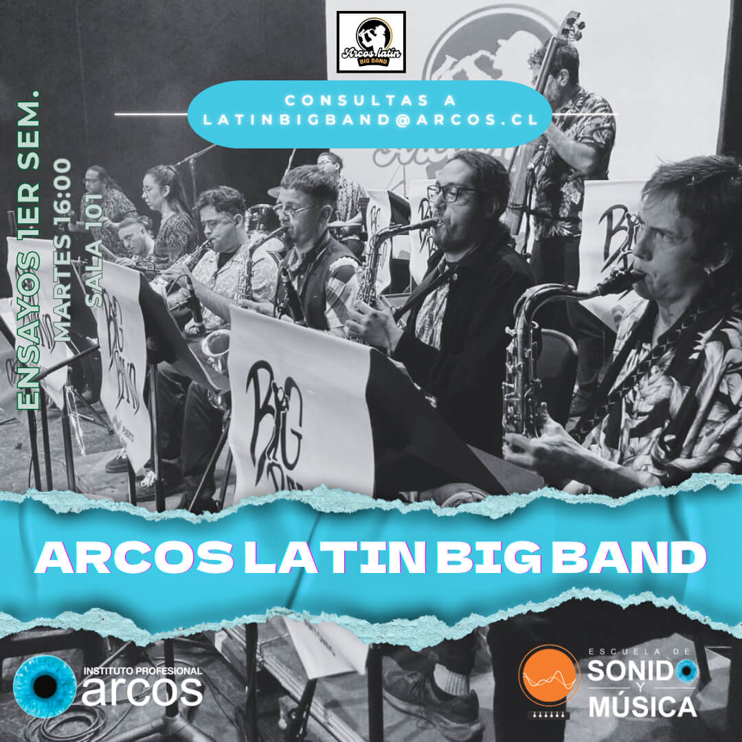 Escuela de Sonido y Música ARCOS vuelve con ARCOS Latin bIG Band.