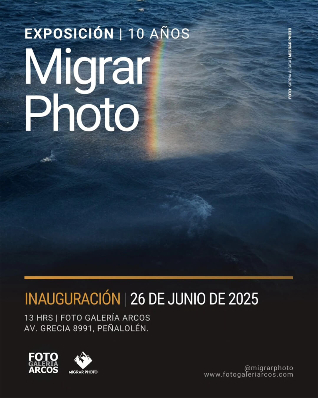 Exposición de Colectivo Migrar Photo Conmemoración 10 Años de existencia en I.P. ARCOS.