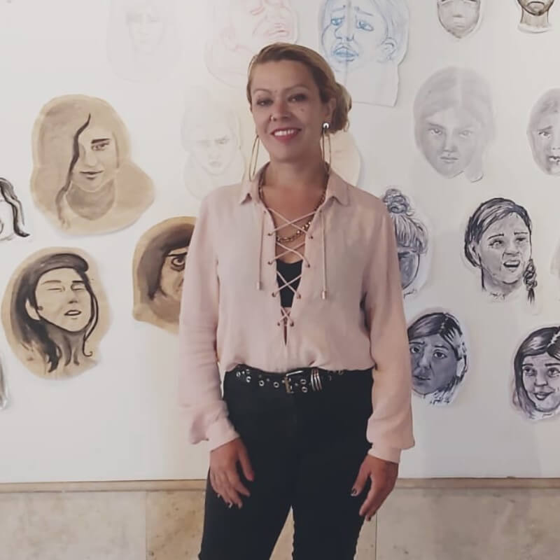 Taira Pizarro para Lanzamiento de Libro "Tejiendo Refugios" en Mes del Orgullo LGBT+ Creativo I.P. ARCOS.