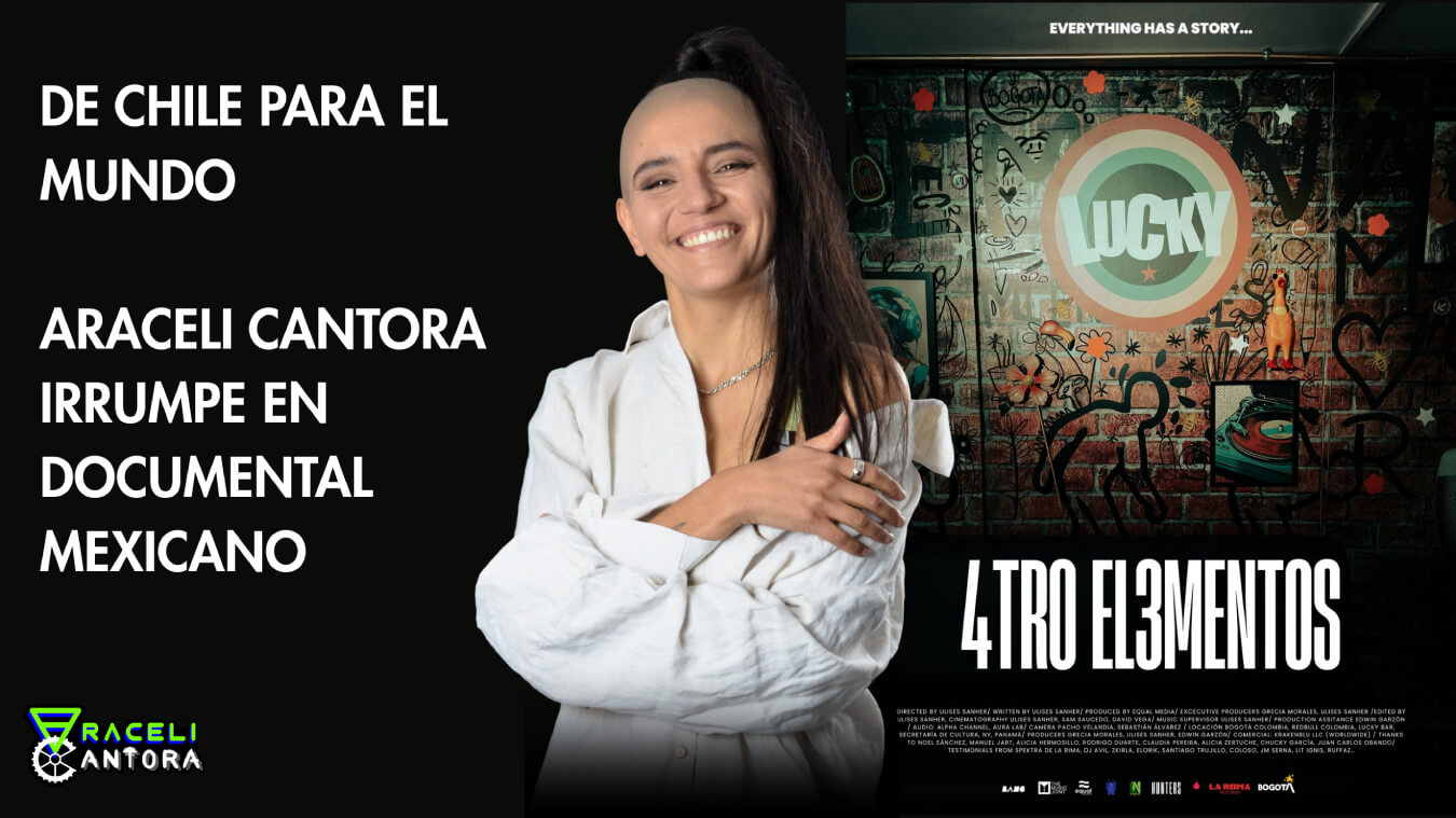 Araceli Cantora, ex estudiante I.P. ARCOS, es parte de documental mexicano "4tro Elementos" dirigido por Ulises Sanher.