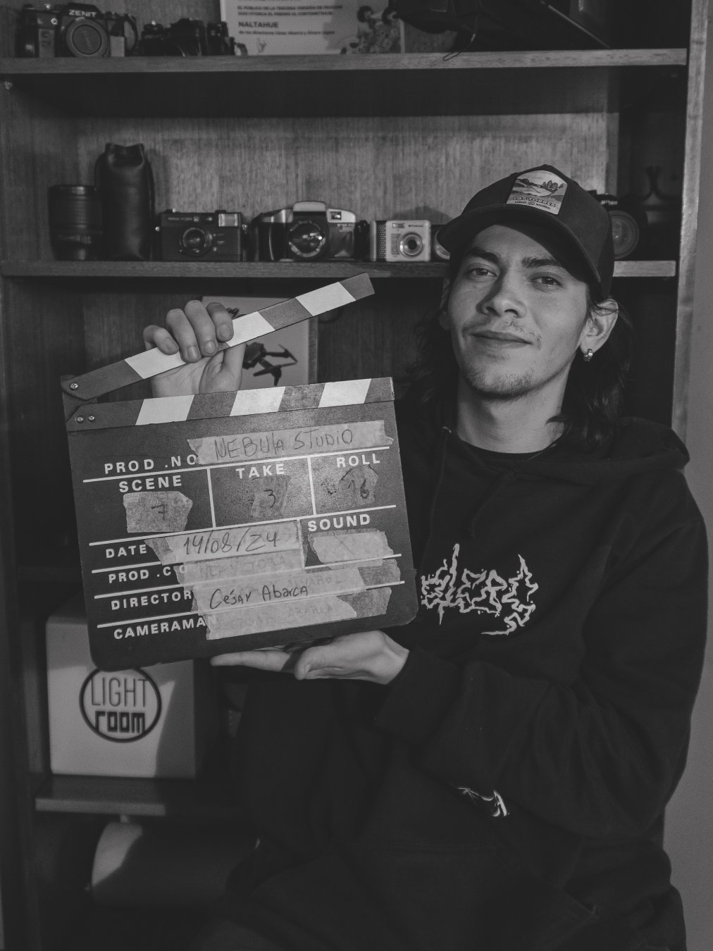 César Abarca Astudillo, Estudiante de Cine I.P. ARCOS